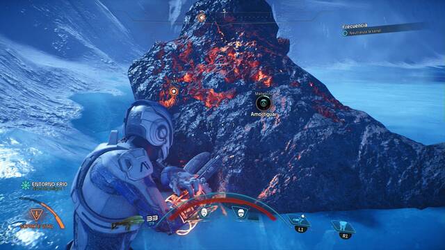 Mass Effect Andromeda Frecuencia - Examinar el meteorito