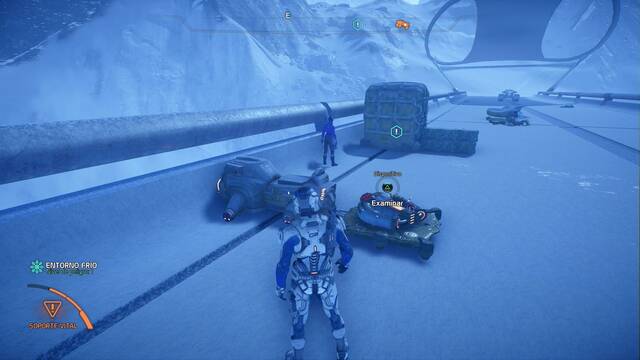 Mass Effect Andromeda Sabotaje del puente - Zelda captura de pantalla