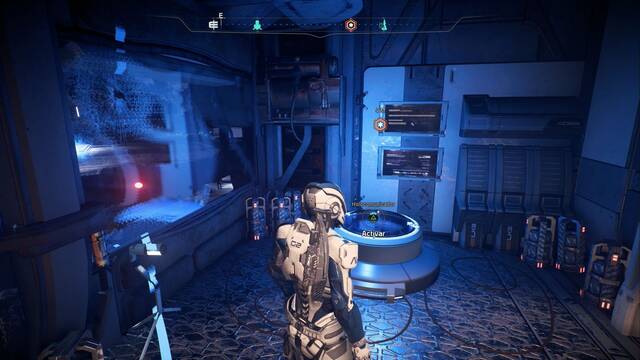 Mass Effect Andromeda Alianzas interculturales - Holocomunicador