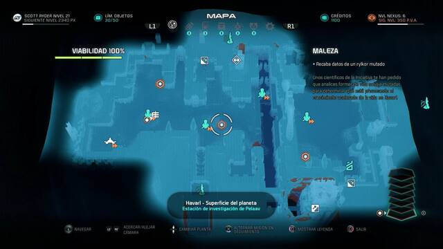 Mass Effect Andromeda Maleza - Localizacin de los animales