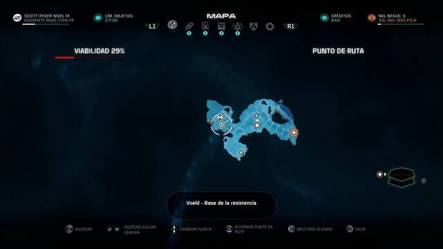 Mass Effect Andromeda El explorador perdido - Inicio de la misión