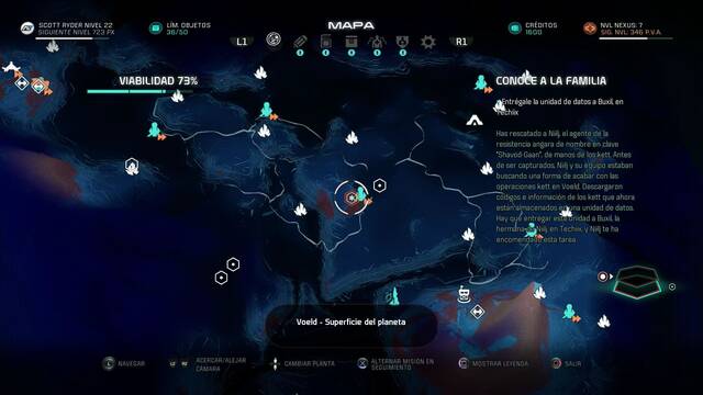 Mass Effect Andromeda Conoce a la familia - Inicio de la misión