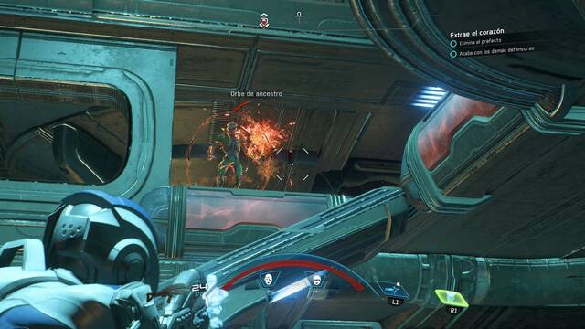 Mass Effect Andromeda Extrae el corazón - Prefecto