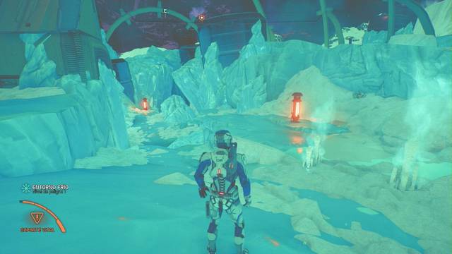 Mass Effect Andromeda Descubrir el pasado - Cueva helada