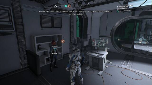 Mass Effect Andromeda Tripulación científica desaparecida - Priya Blake