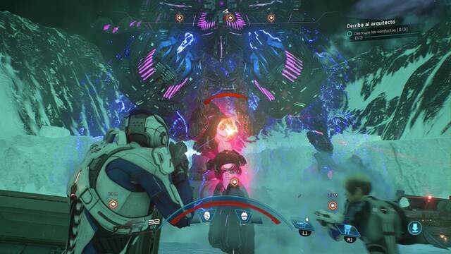 Mass Effect Andromeda Tripulación científica desaparecida - Disparar ala pierna