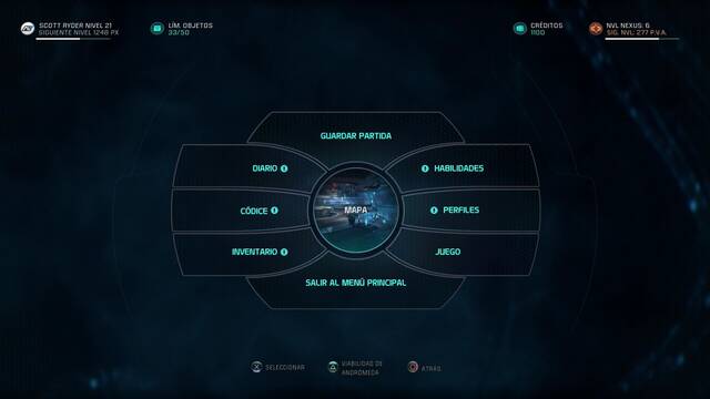 Mass Effect Andromeda Cmo ampliar el inventario - Nivel de Nexus