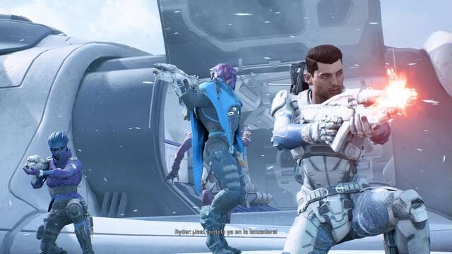 Mass Effect Andromeda Un rastro de esperanza - Esperar a la nave