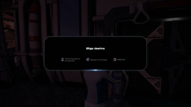 Mass Effect Andromeda A la caza del Arconte - Bajar a los suburbios