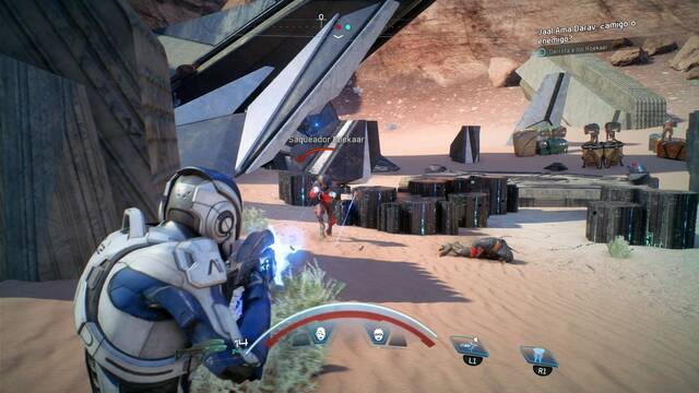 Mass Effect Andromeda Jaal Ama Darav; ¿amigo o enemigo? - Enemigos