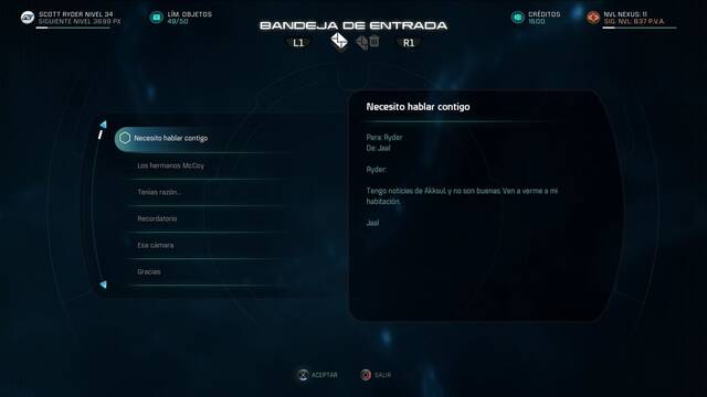 Mass Effect Andromeda Jaal Ama Darav; ¿amigo o enemigo? - Correo