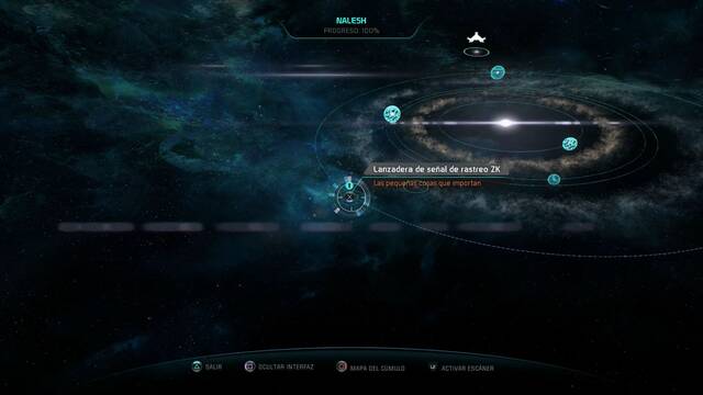 Mass Effect Andromeda Las pequeñas cosas que importan - Lanzadera de rastreo de Nalesh