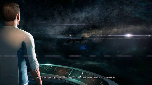 Mass Effect Andromeda Las pequeñas cosas que importan - Conversación con la lanzadera