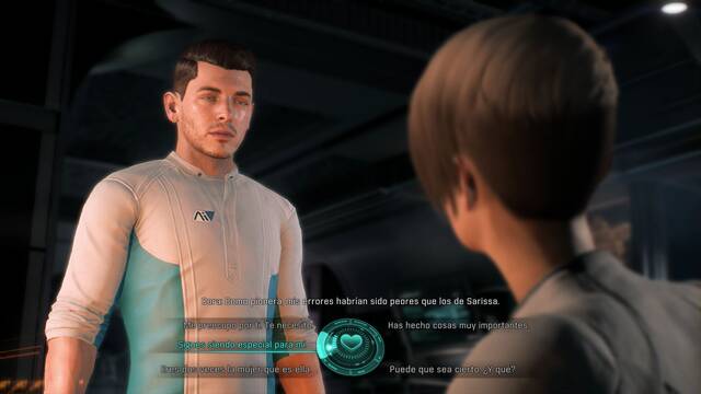 Mass Effect Andromeda Cora Harper: Arca Asari - Flirtear con Cora