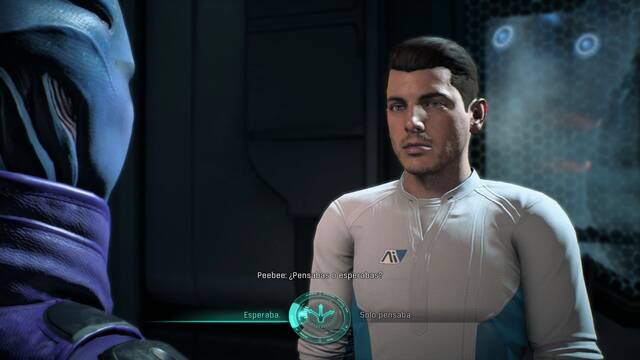 Mass Effect Andromeda Peebee proyecto secreto - Flirtear con Peebee