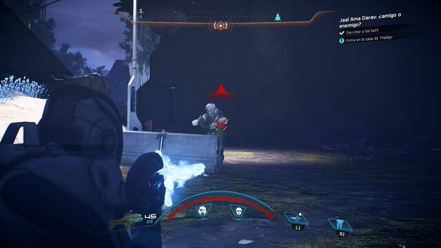 Mass Effect Andromeda Jaal Ama Darav; ¿amigo o enemigo? - Enemigos