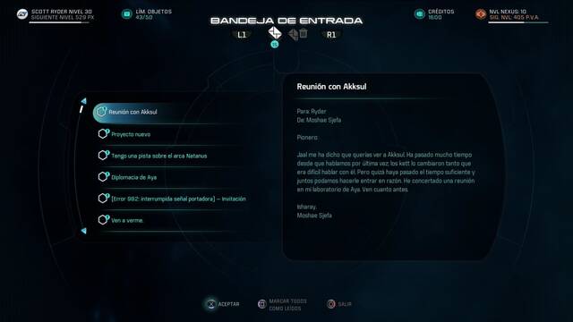 Mass Effect Andromeda Jaal Ama Darav; ¿amigo o enemigo? - Correo