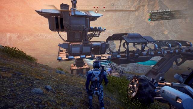 Mass Effect Andromeda La vida en la frontera - Escondite