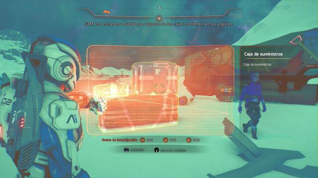 Mass Effect Andromeda Intercambio de favores - Examinar los cadveres y el cargamento