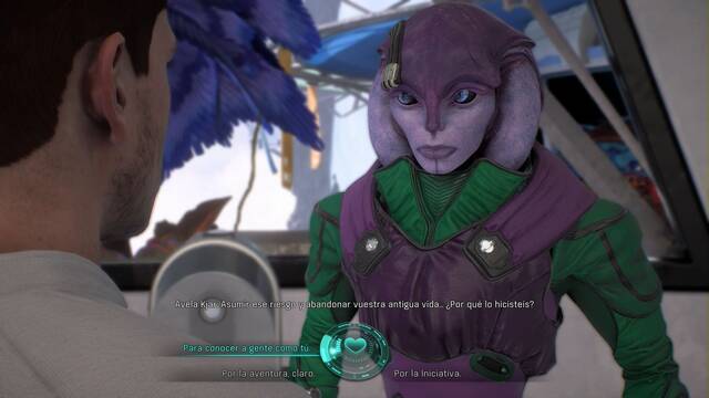 Mass Effect Andromeda Historia olvidada - Flirtear