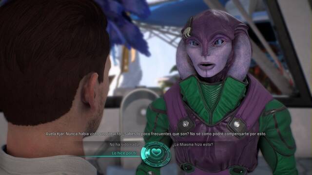 Mass Effect Andromeda Historia olvidada - Flirtear