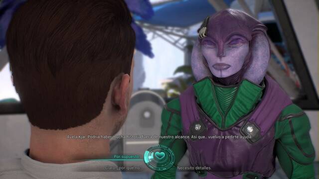 Mass Effect Andromeda Historia olvidada - Flirtear