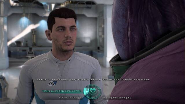 Mass Effect Andromeda Historia olvidada - Flirtear