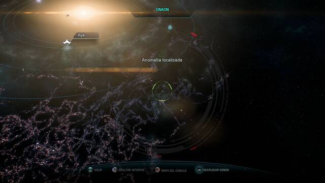 Mass Effect Andromeda Buen viaje - Buscar anomala en Onaon