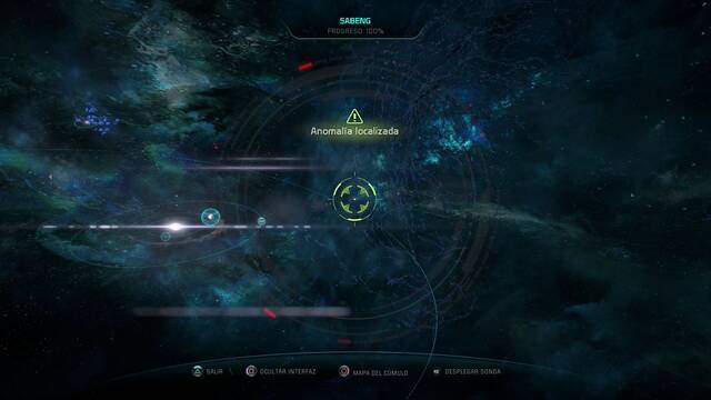 Mass Effect Andromeda Buen viaje - Buscar anomala en Sabeng