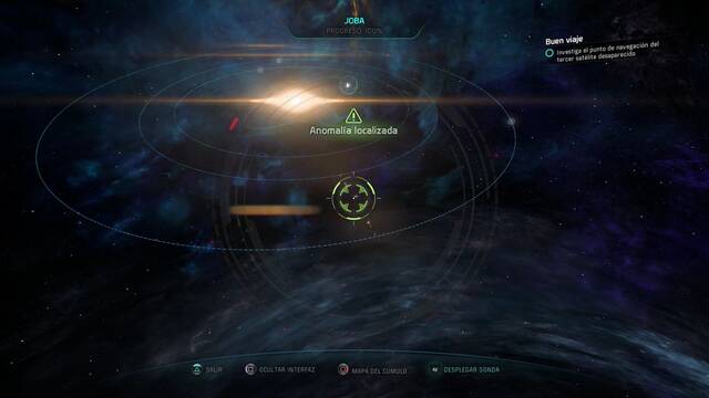 Mass Effect Andromeda Buen viaje - Buscar anomala en Joba