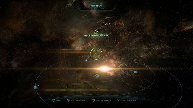 Mass Effect Andromeda Buen viaje - Buscar anomala en Eriksson