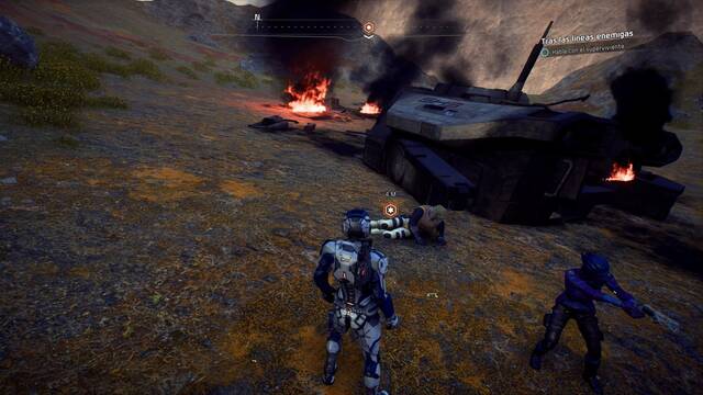 Mass Effect Andromeda Tras las lneas enemigas - Comerciante