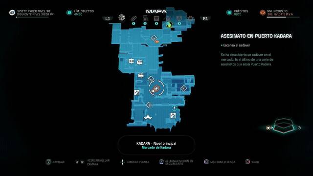 Mass Effect Andromeda Asesinato en Kadara - Inicio de misin