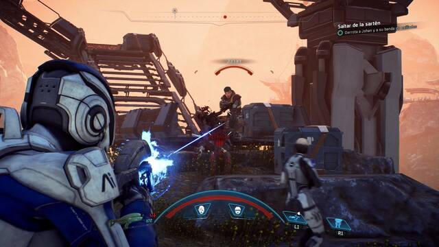 Mass Effect Andromeda Saltar de la sartén - Johan