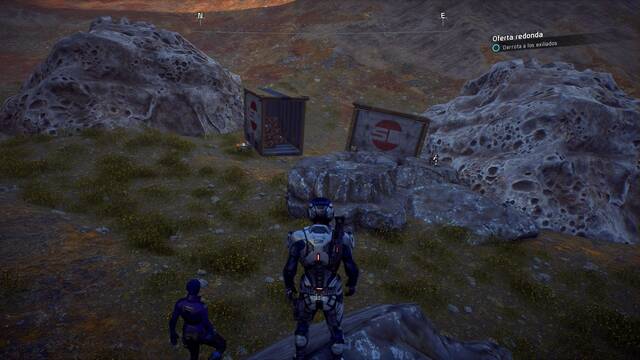 Mass Effect Andromeda Oferta redonda - Llegar a la zona