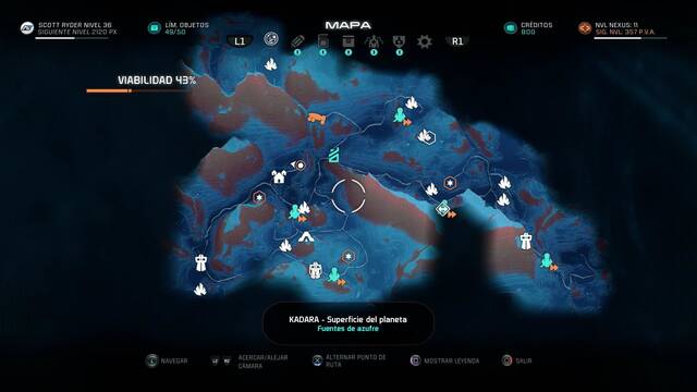 Mass Effect Andromeda Sanando el corazn de Kadara - Localizacin de los monolitos