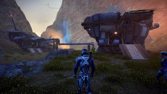 Mass Effect Andromeda Algo en el agua - Zona de inicio