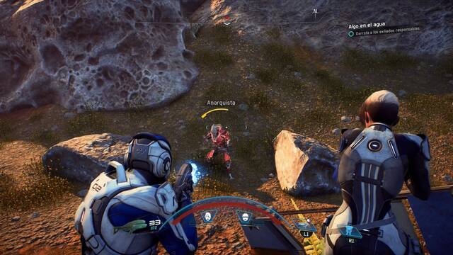 Mass Effect Andromeda Algo en el agua - Exiliados