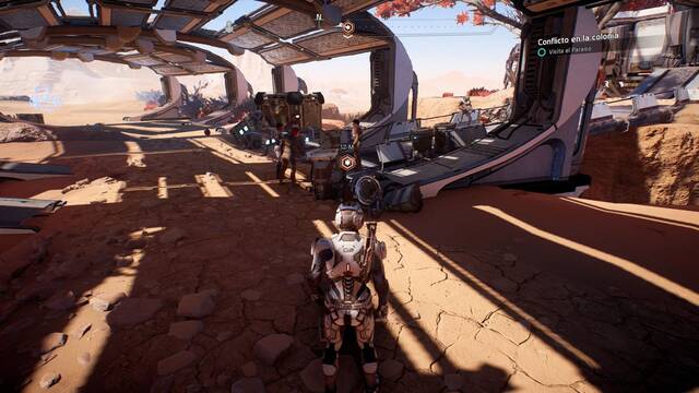 Mass Effect Andromeda Conflicto en la colonia - Ir a paraso