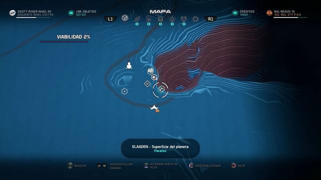 Mass Effect Andromeda La rebelde - Zona de inicio