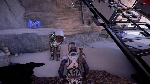Mass Effect Andromeda El tugurio - Explorador krogan herido