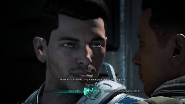 Mass Effect Andromeda Un pueblo dividido - Flirtear con Reyes