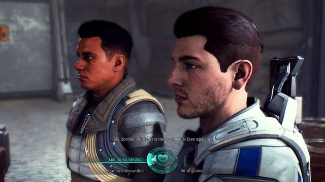 Mass Effect Andromeda Carga valiosa - Flirtear con Reyes