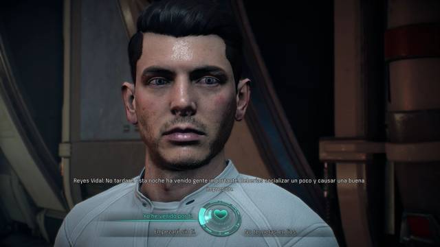 Mass Effect Andromeda Noche en la ciudad - Flirtear con Reyes