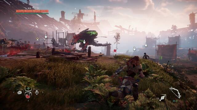 Horizon: Zero Dawn La venganza de los Nora - Enemigos