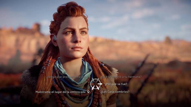 Horizon: Zero Dawn El campo de los caídos - Conversación con Erend
