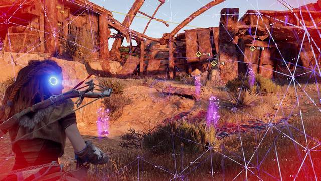 Horizon: Zero Dawn El campo de los caídos - Examinar las pistas