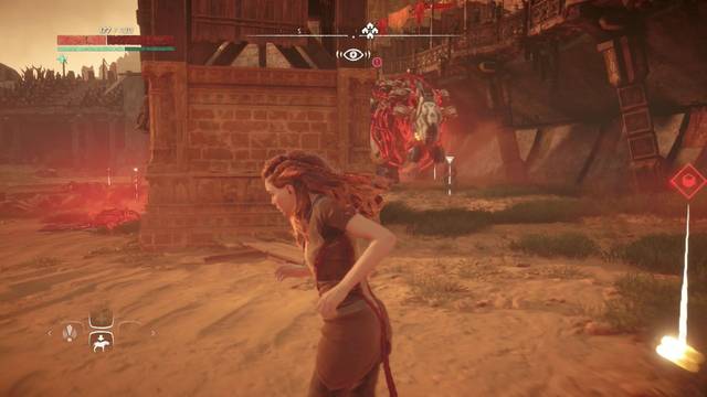 Horizon: Zero Dawn El terror del sol - Derribar pilares