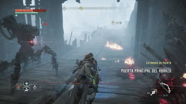 Horizon: Zero Dawn El corazn de los Nora - Cabalgar a Ojos de Madre