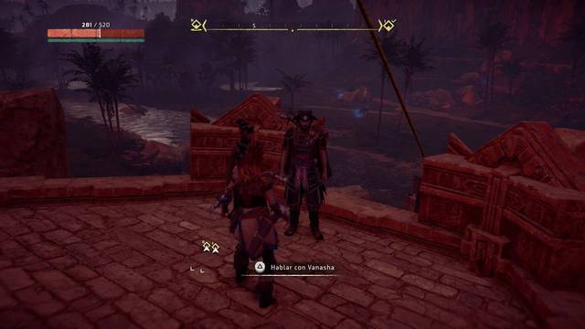 Horizon: Zero Dawn La sombra que se cierne - Hablar con los compañeros 2